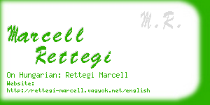 marcell rettegi business card